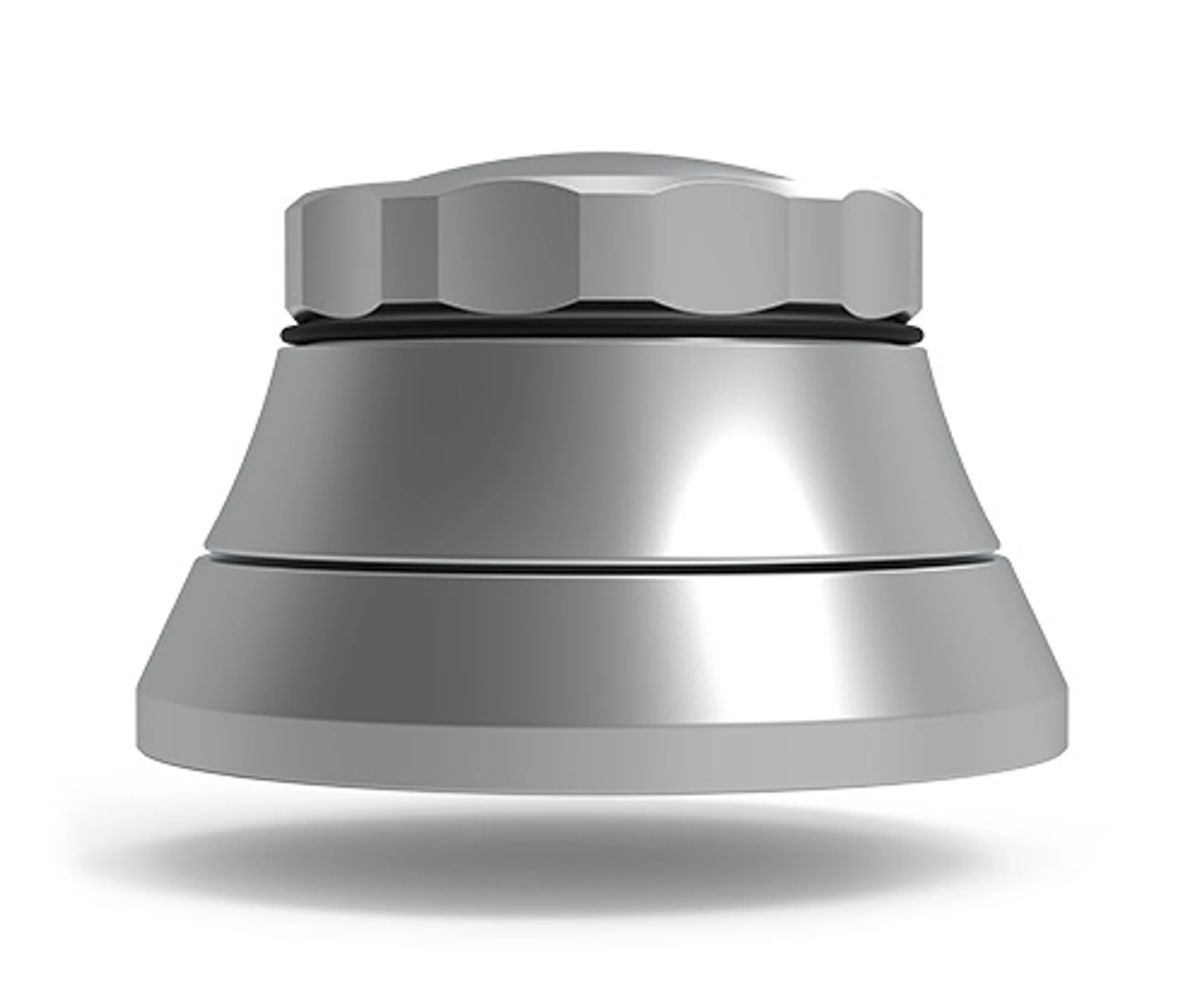 Acoustic Signature Grip Mk3 Record Clamp Zilver
