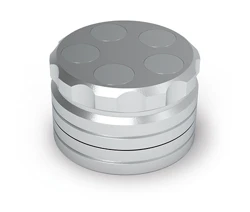 Acoustic Signature Grip-S Record Clamp Zilver Chrome