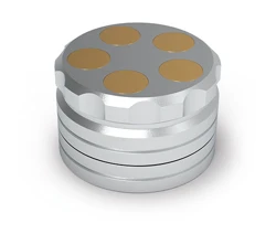 Acoustic Signature Grip-S Record Clamp Zilver Goud