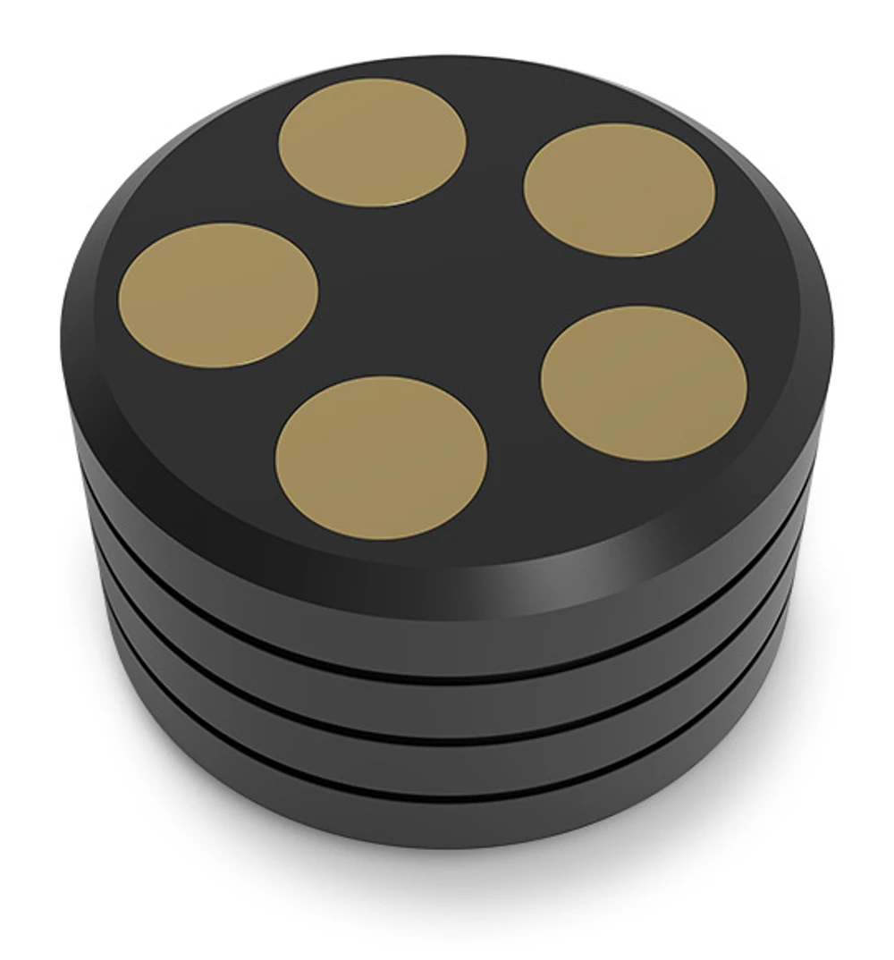 Acoustic Signature Load-S Record Clamp Black Gold