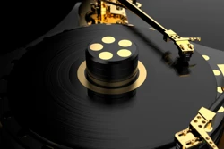 Acoustic Signature Load-S Record Clamp Black Gold
