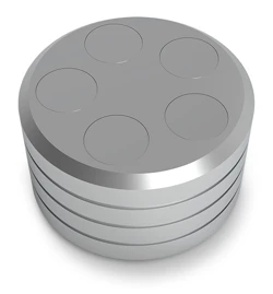 Acoustic Signature Load-S Record Clamp Silver Chrome