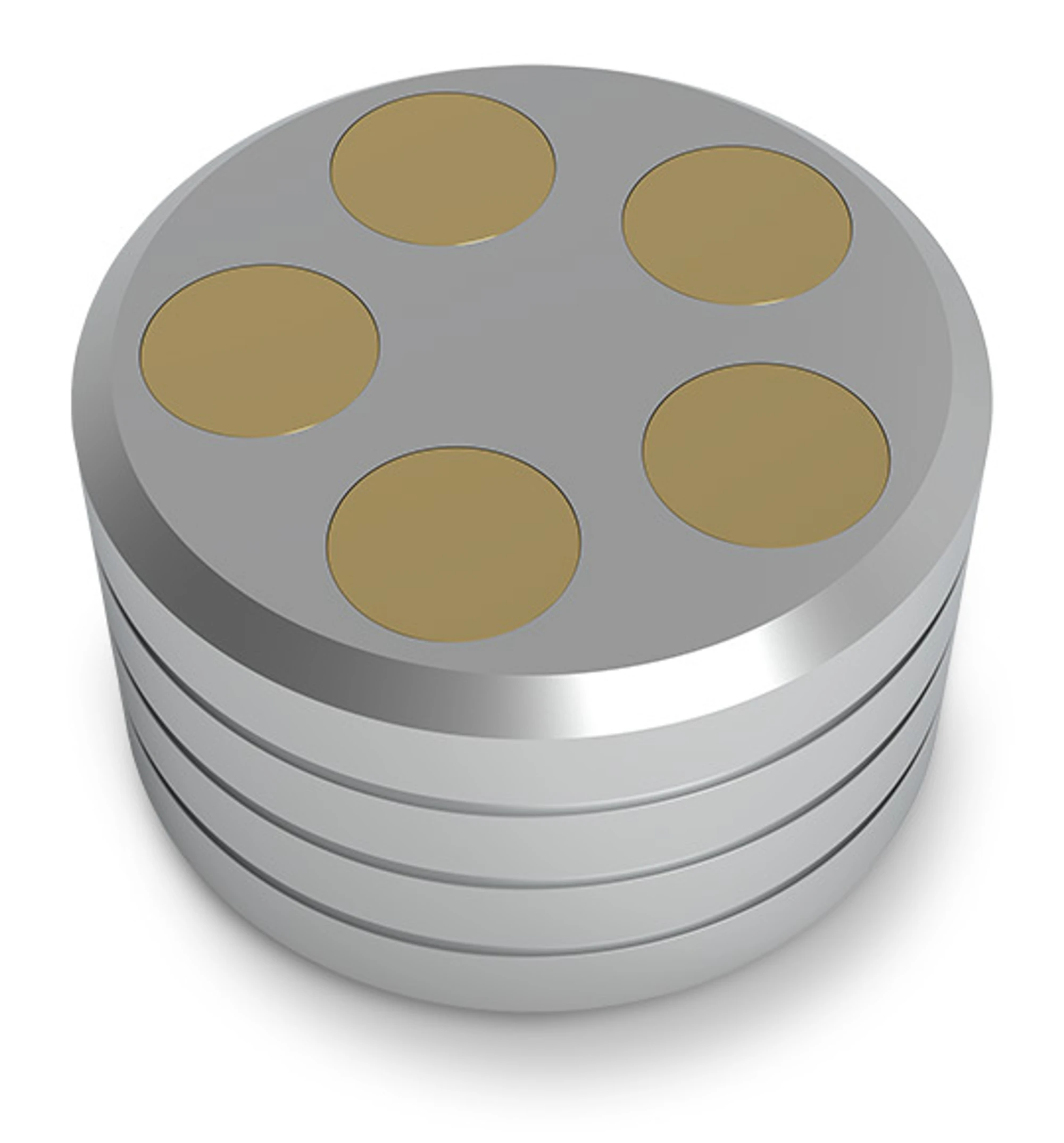 Acoustic Signature Load-S Record Clamp Zilver Goud