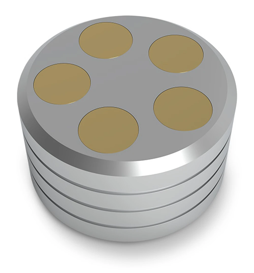 Acoustic Signature Load-S Record Clamp Silver Gold