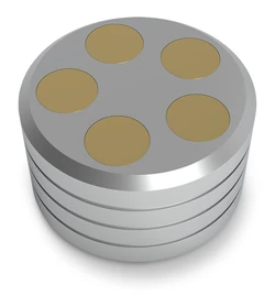 Acoustic Signature Load-S Record Clamp Silver Gold