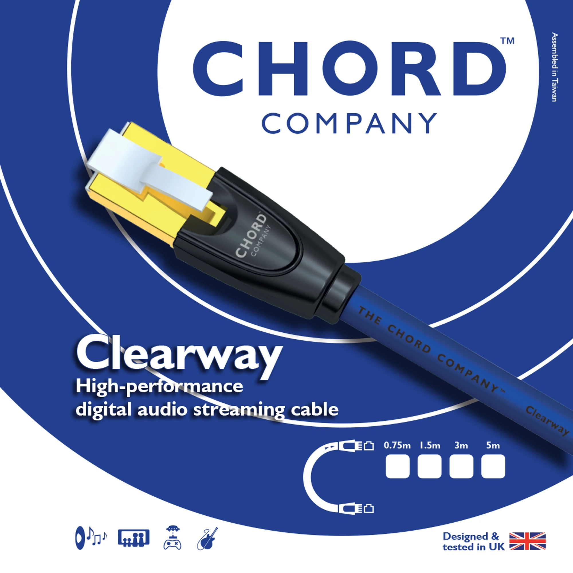 Chord Clearway digitale streaming / ethernet kabel