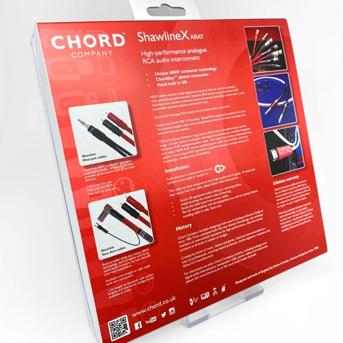Chord ShawlineX ARAY analoge RCA kabel