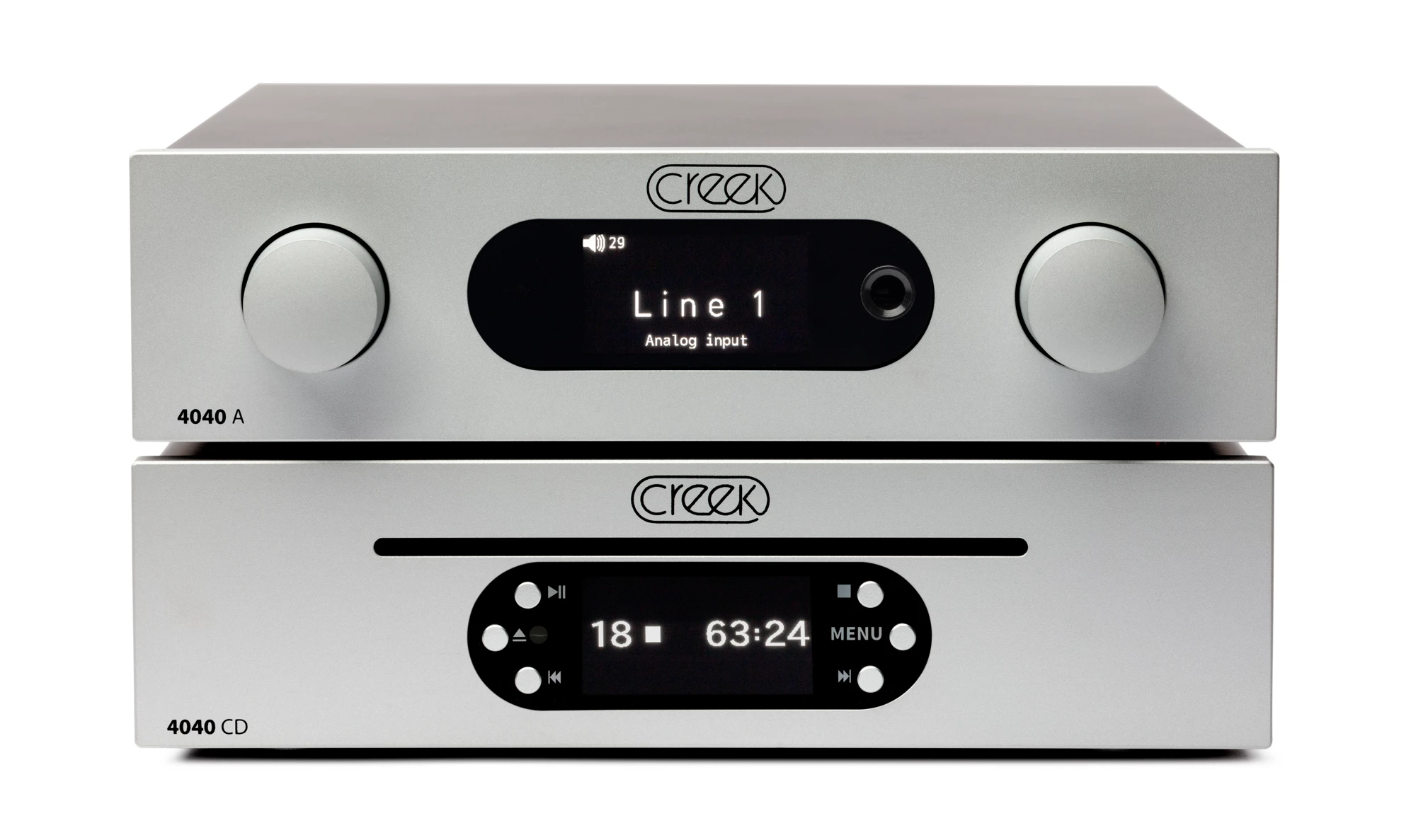 Creek Audio 4040 A Geïntegreerde versterker Zilver