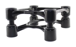 IsoAcoustics Aperta100 Speaker Isolation Stands Black