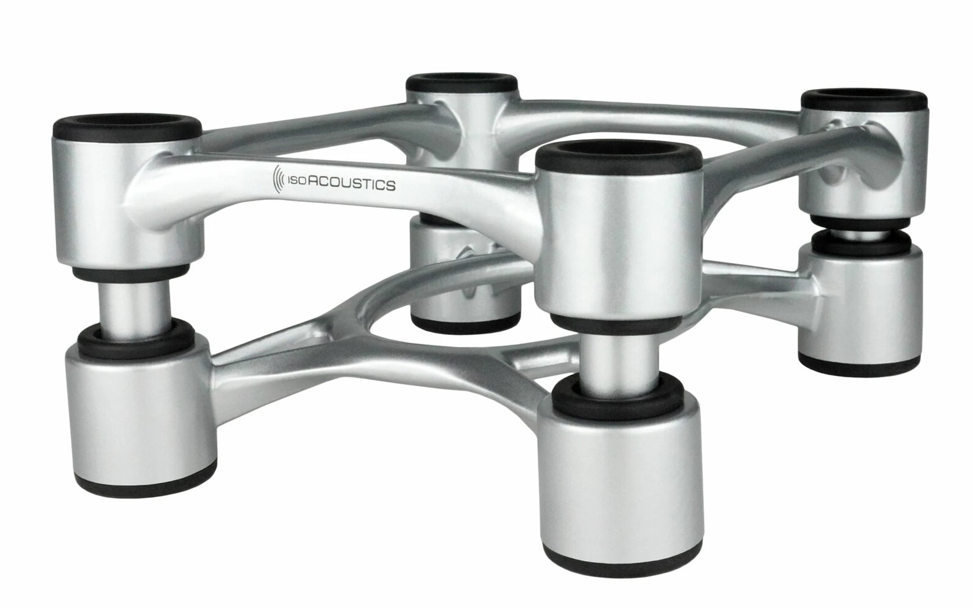 IsoAcoustics Aperta100 Speaker Isolation Stands Silver