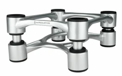 IsoAcoustics Aperta100 Speaker Isolation Stands Silver