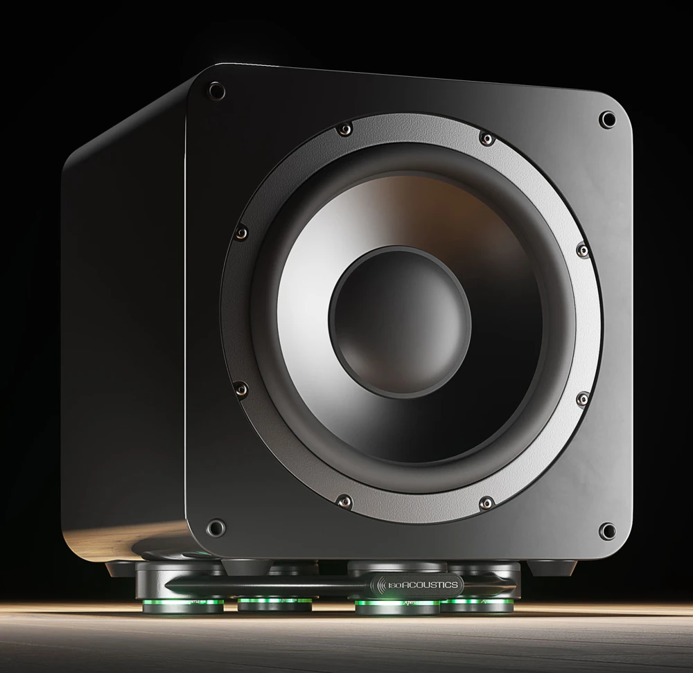 IsoAcoustics ApertaSUB Subwoofer Isolation Stand