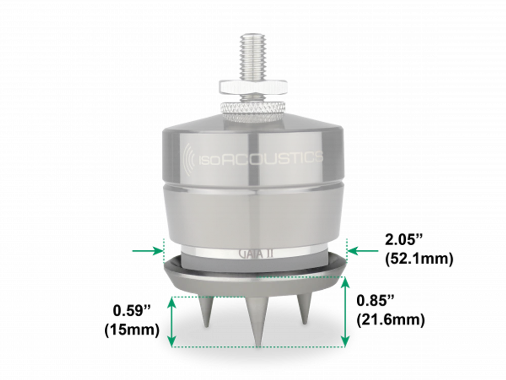 IsoAcoustics GAIA II Carpet Disks