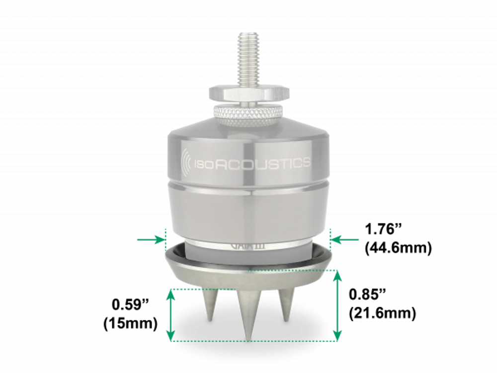 IsoAcoustics GAIA III Carpet Disks