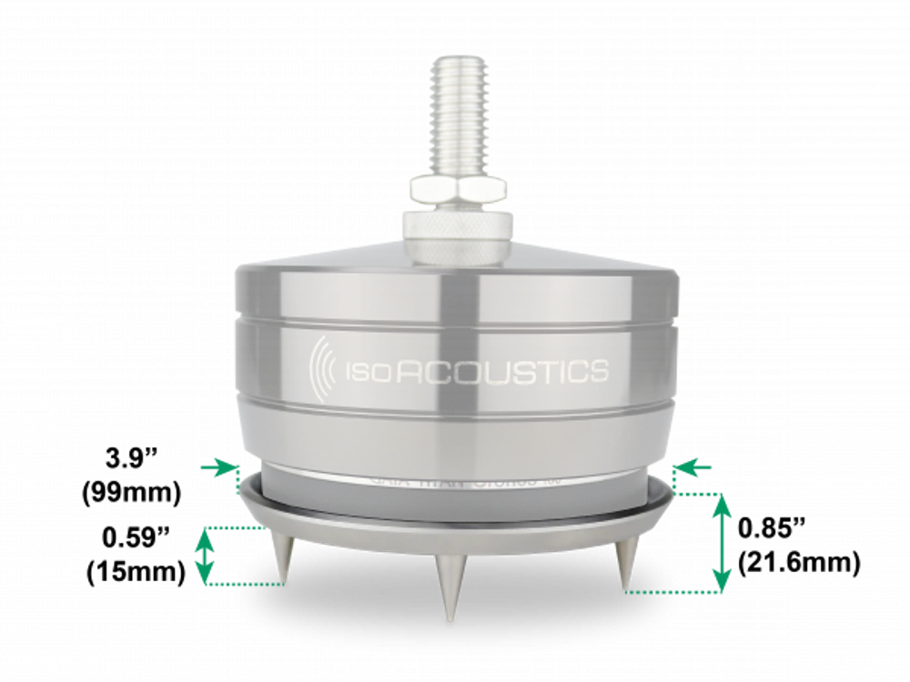 IsoAcoustics GAIA-TITAN Cronos Carpet Disks