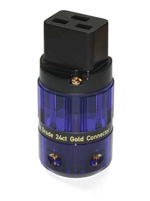 IsoTek Stroomconnector 24kt verguld