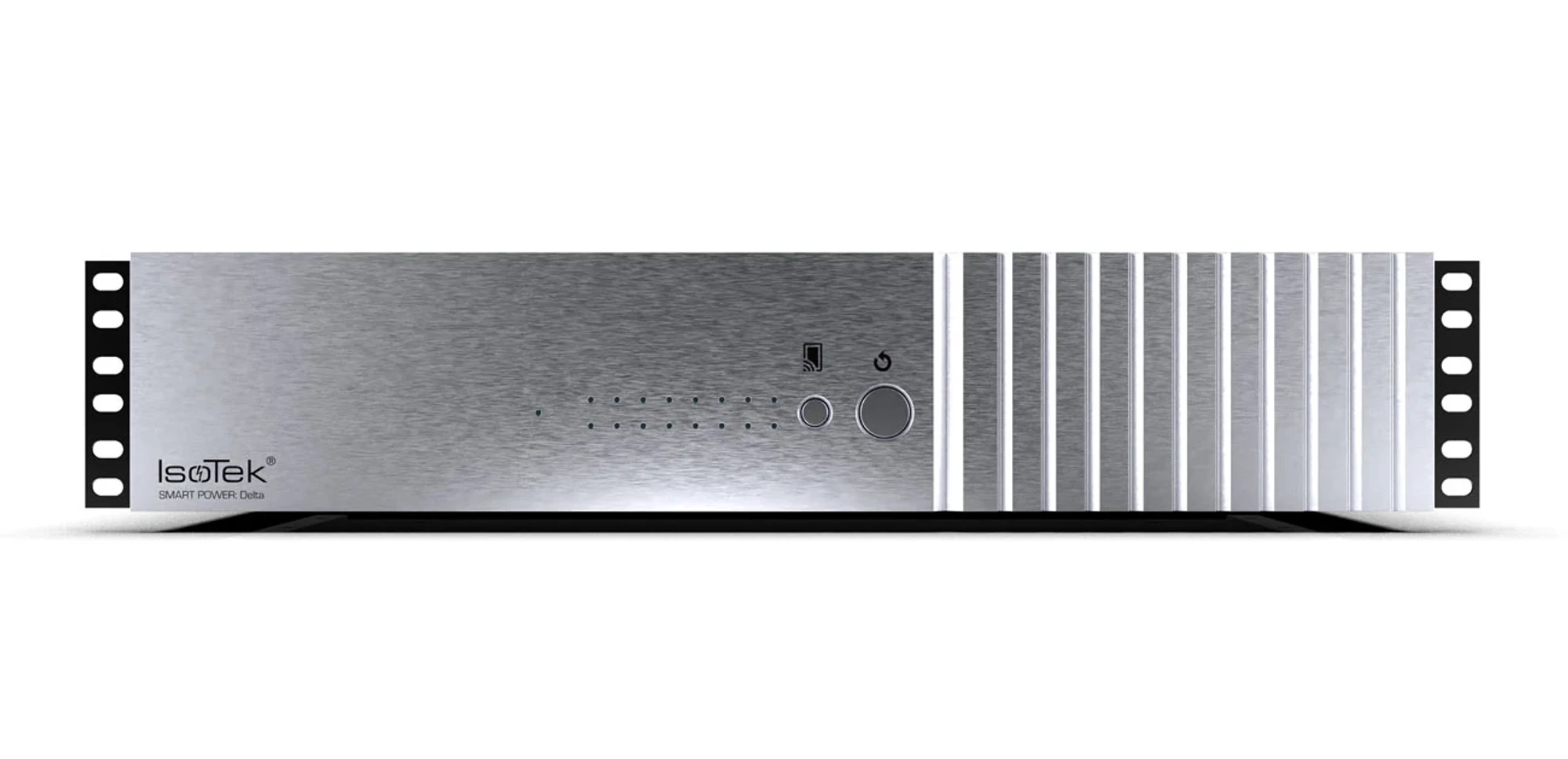 IsoTek Delta Smart Programmeerbaar Stroombeheer (PDU) Zilver