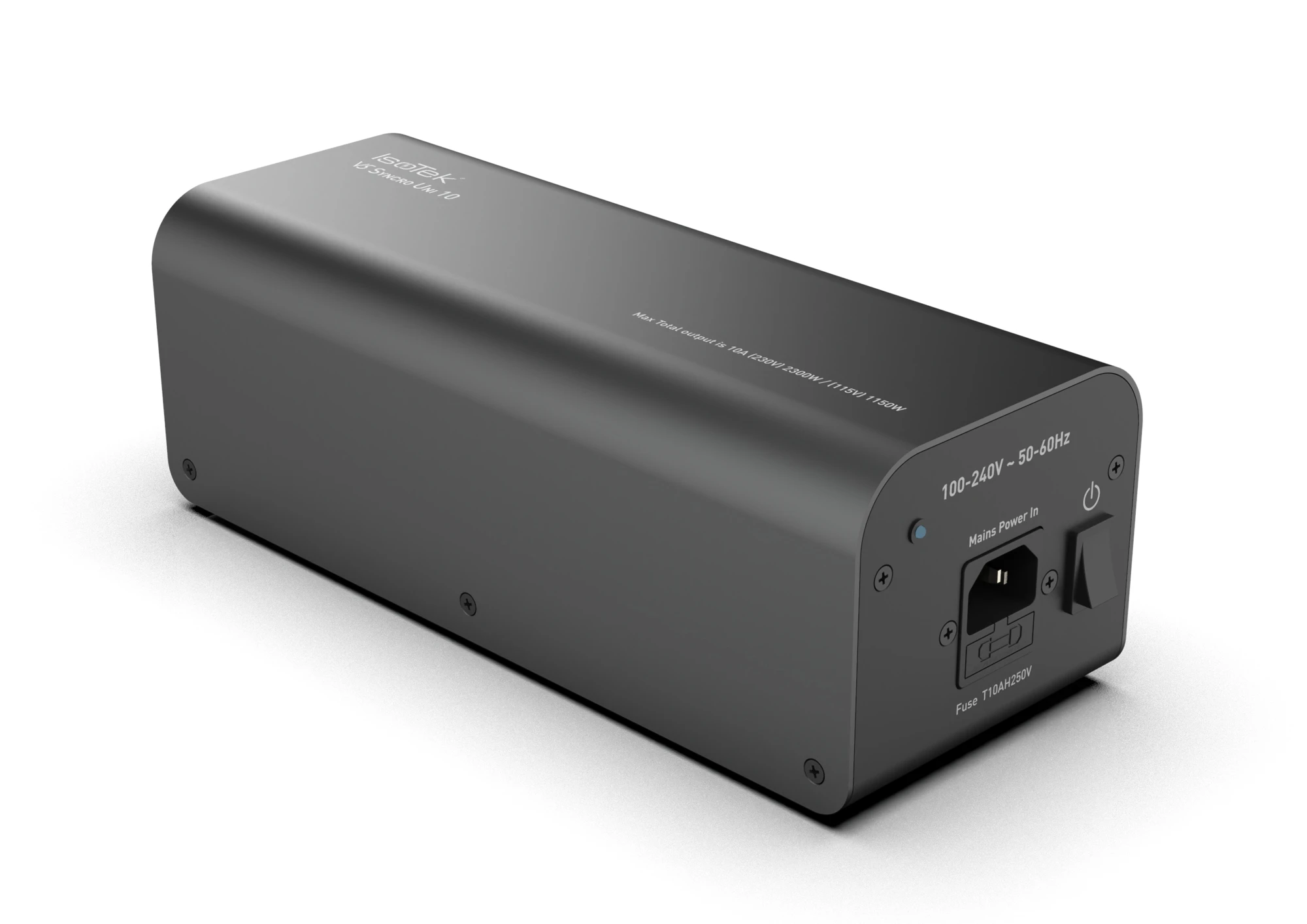 IsoTek V5 Syncro Uni 10 DC Blocker Black