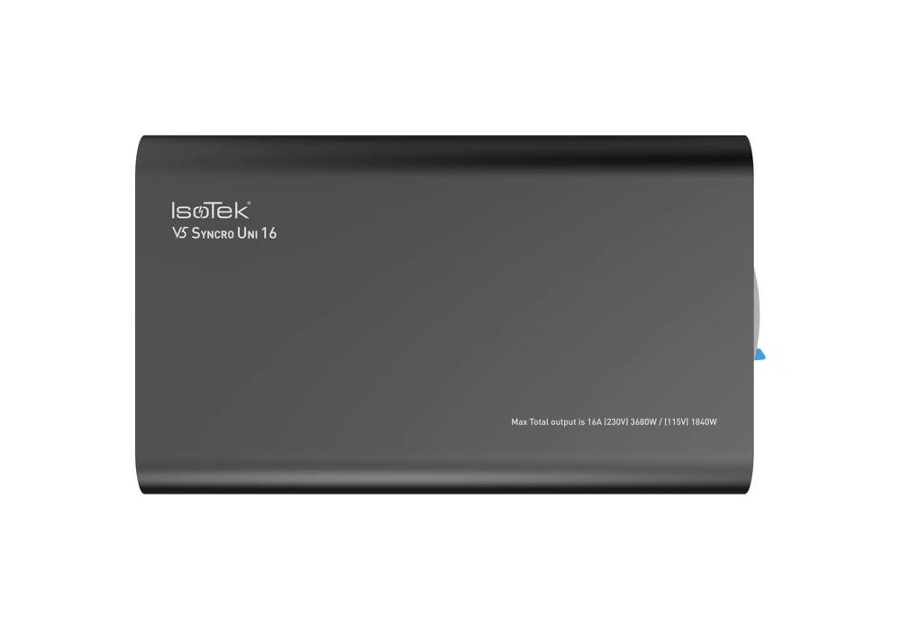 IsoTek V5 Syncro Uni 16 DC Blocker Black