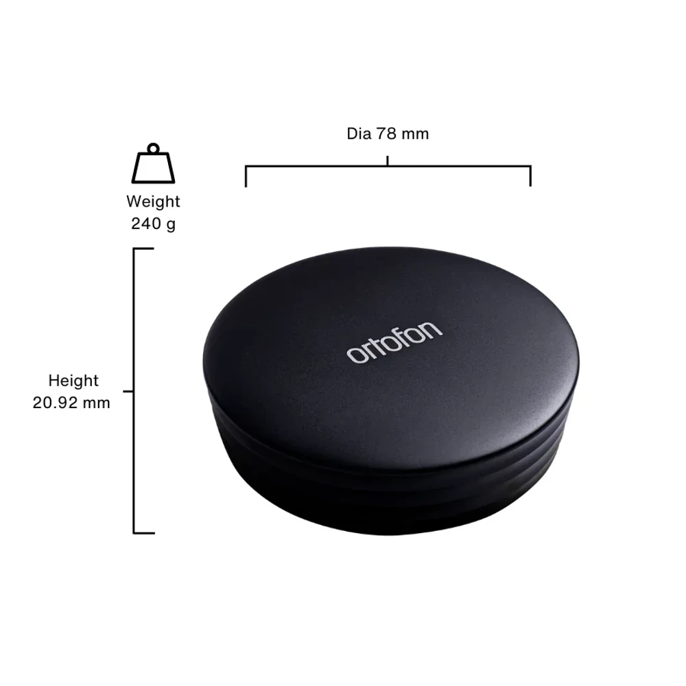 Ortofon Record Stabilizer Black - 240g