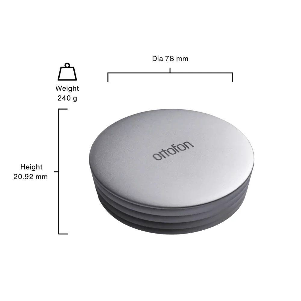 Ortofon Record Stabilizer Silver - 240g