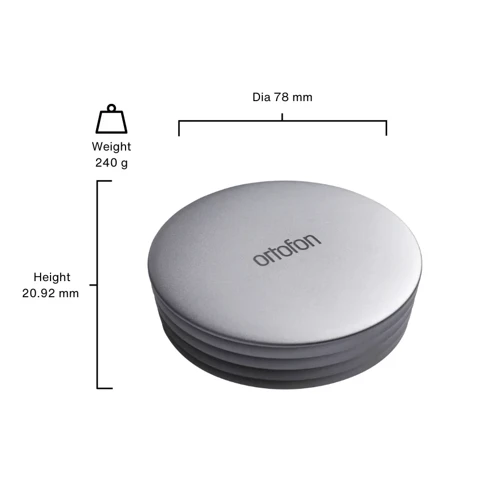 Ortofon Record Stabilizer Silver - 240g