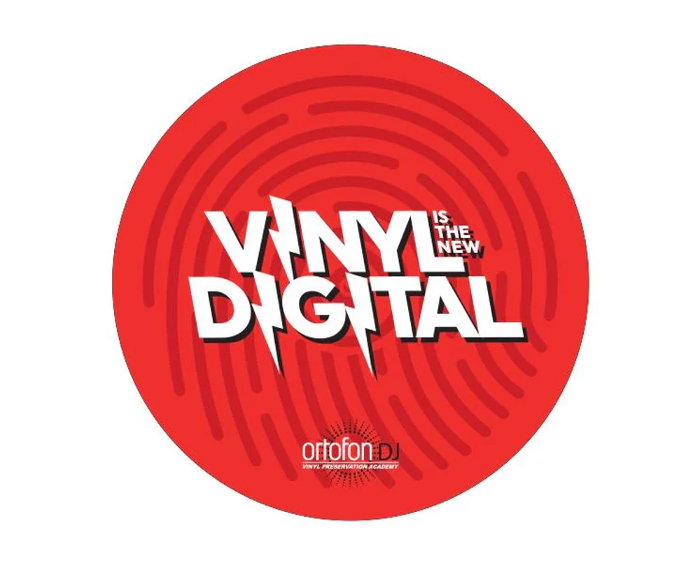 Ortofon Slipmat 'Vinyl is the new Digital'