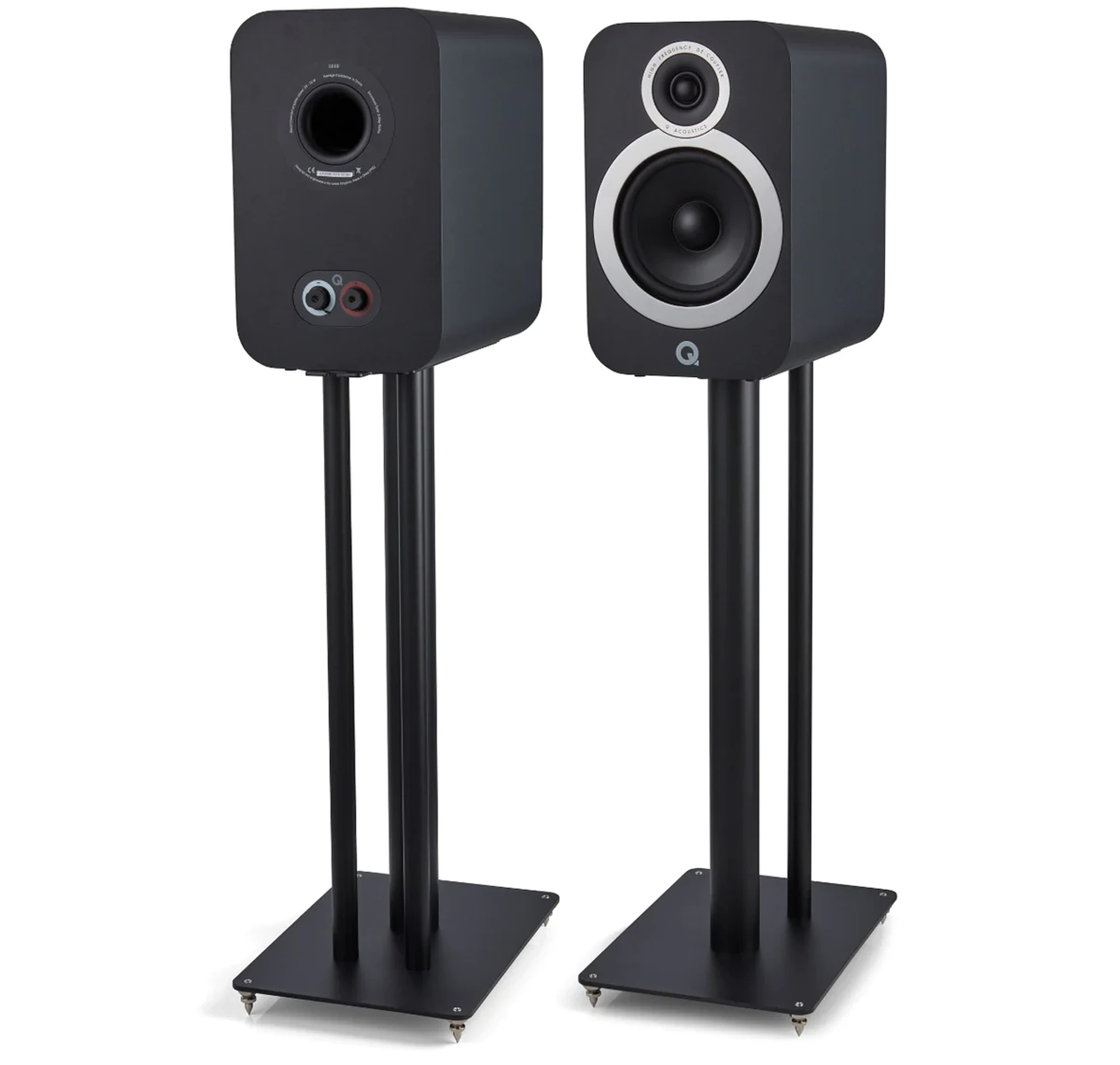 Q Acoustics 3030FSi Speaker Stands for 3030i Black