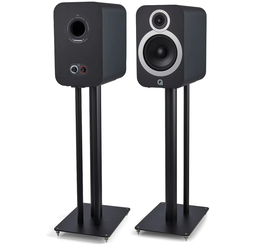 Q Acoustics 3030FSi Speaker Stands for 3030i Black
