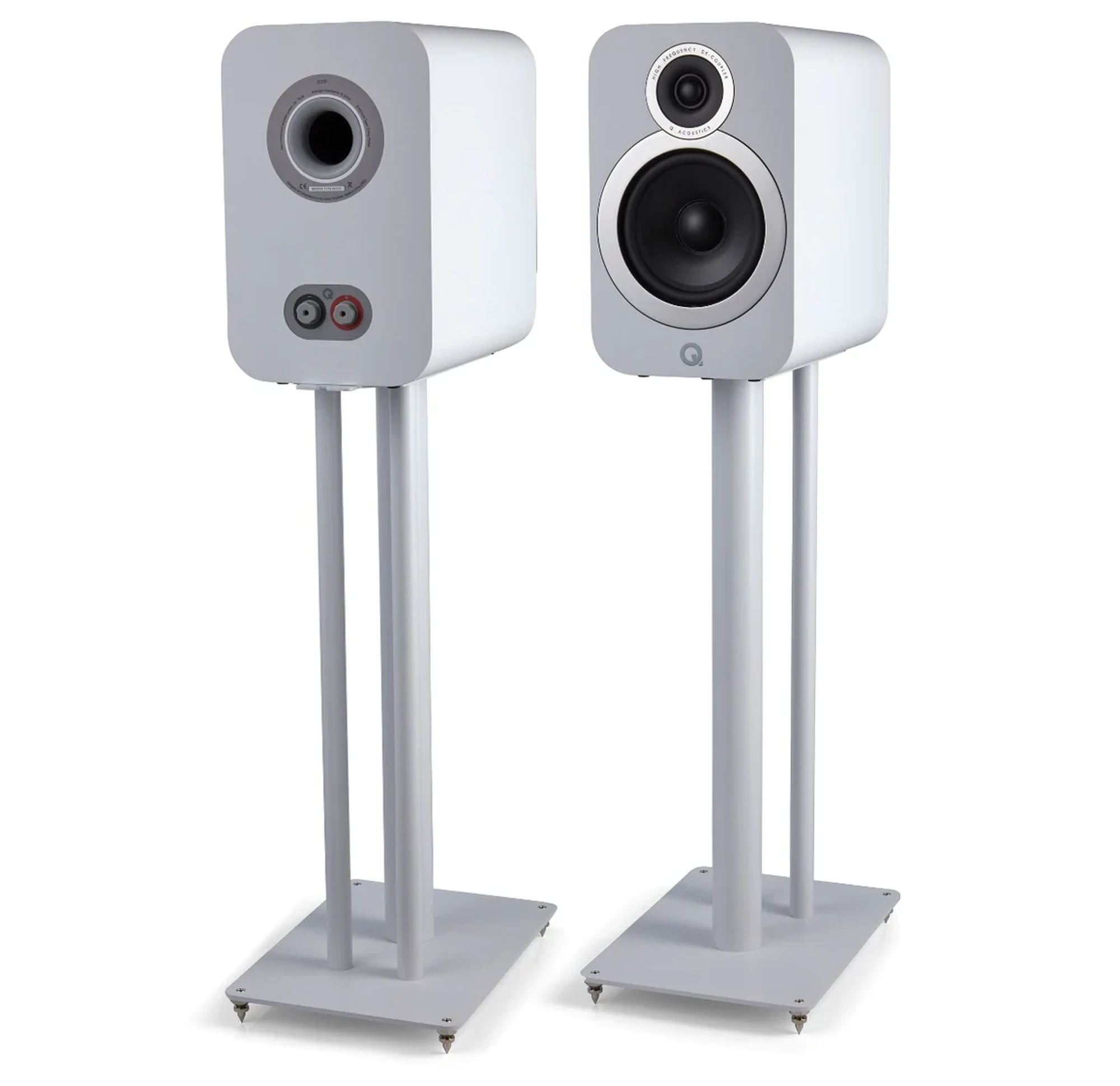 Q Acoustics 3030FSi Speaker Stands for 3030i White