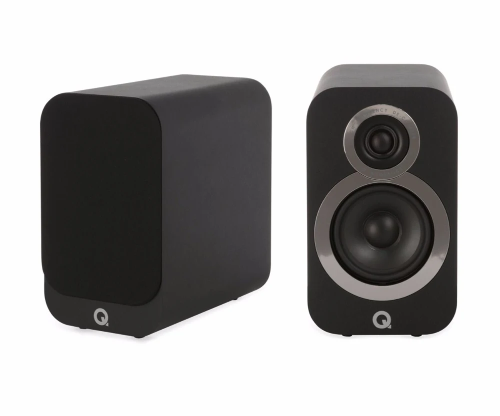 Q Acoustics 3010i Bookshelf speaker Carbon Black