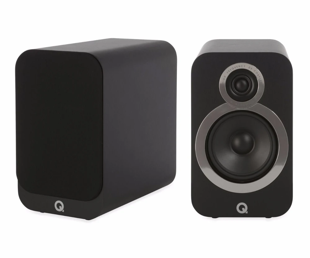 Q Acoustics 3020i Bookshelf speaker Carbon Black