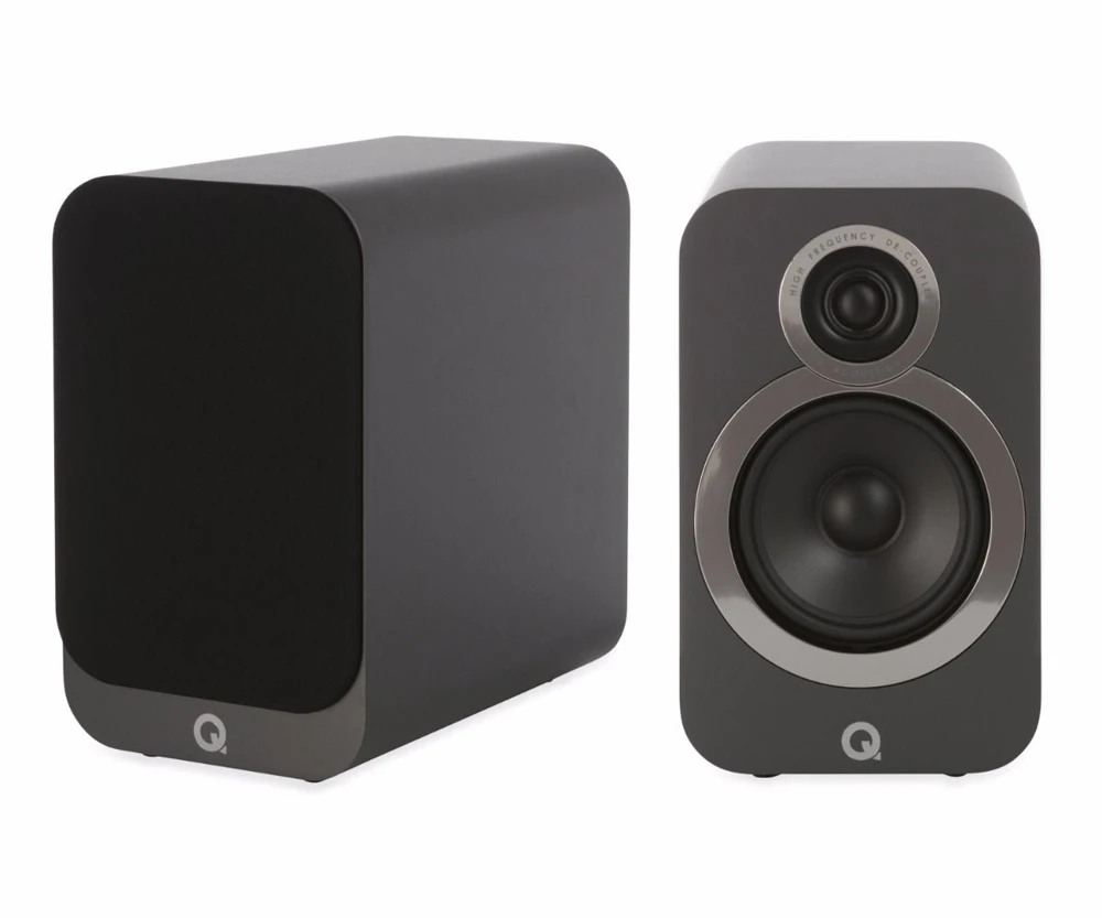Q Acoustics 3020i Bookshelf speaker Graphite Grey