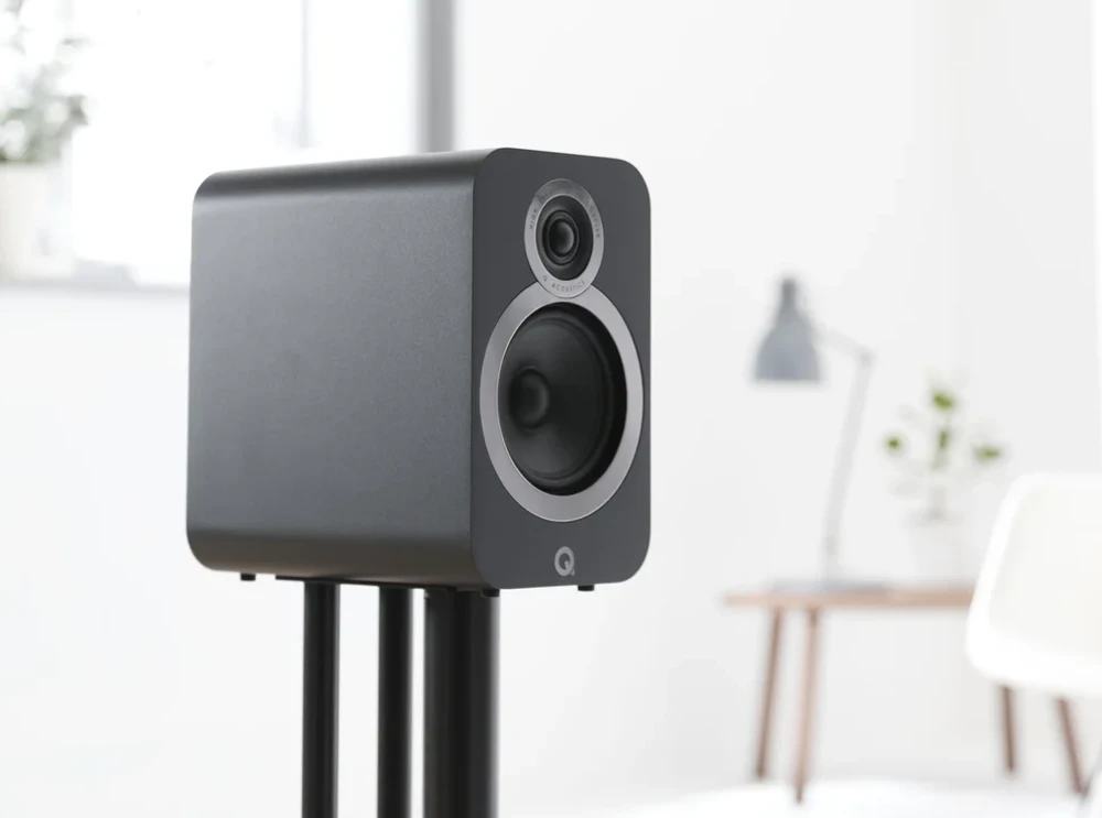 Q Acoustics 3020i Bookshelf speaker Graphite Grey