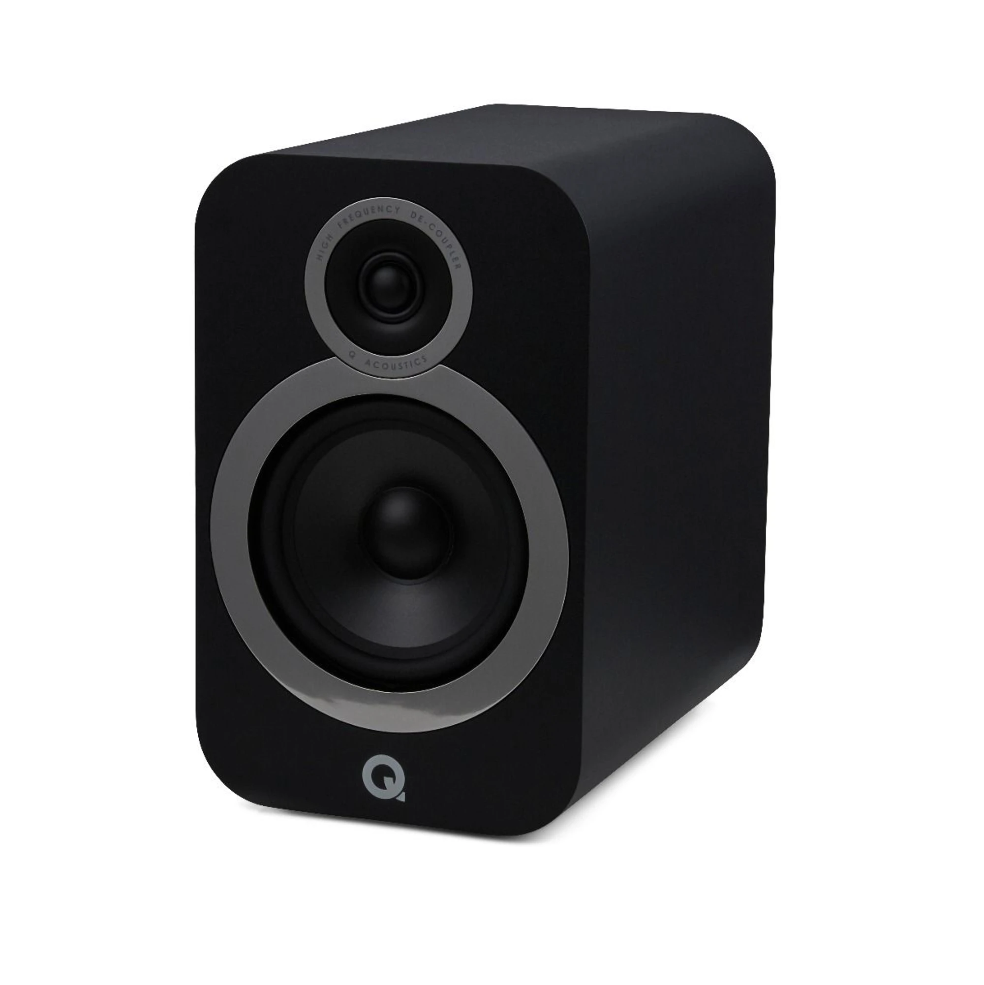 Q Acoustics 3030i Boekenplank luidspreker Carbon Zwart