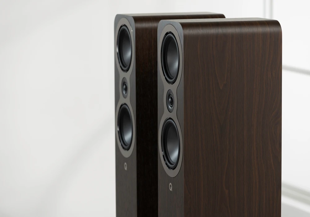 Q Acoustics 3050c Floorstanding speaker Claro Rosewood