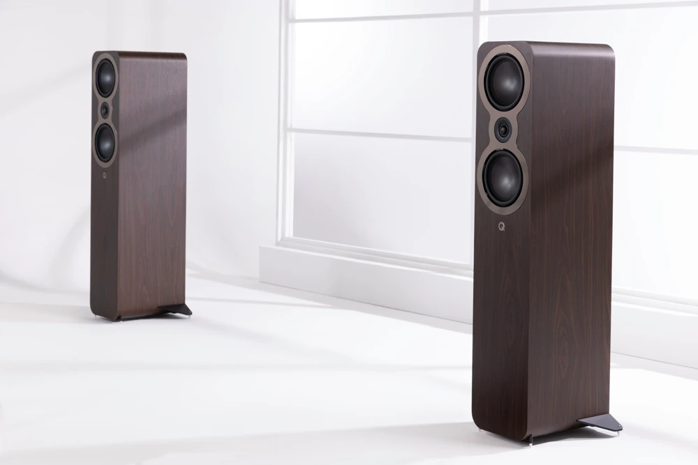 Q Acoustics 3050c Floorstanding speaker Claro Rosewood