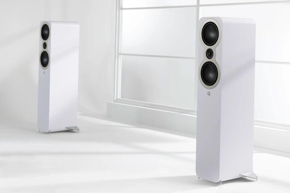 Q Acoustics 3050c Floorstanding speaker Satin White
