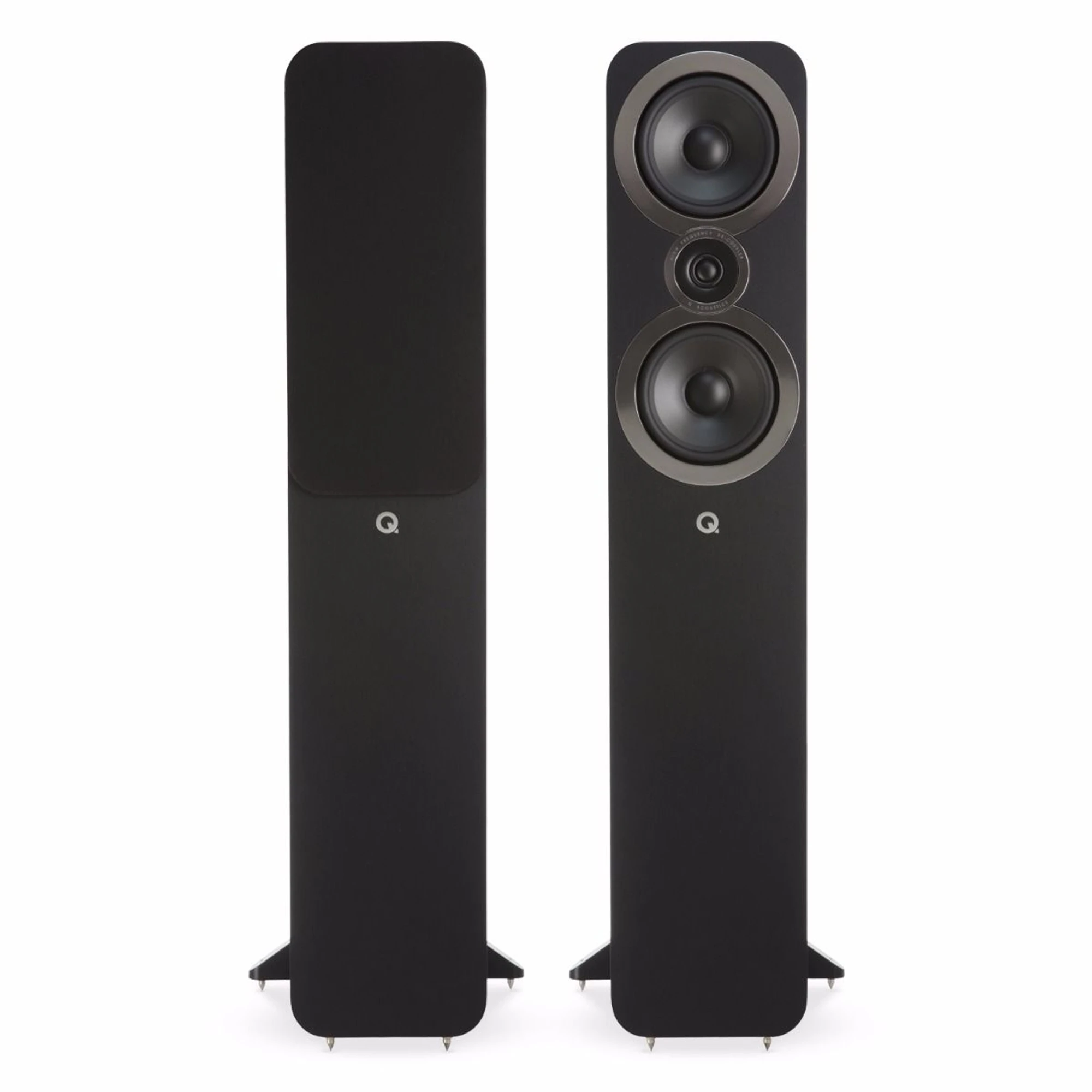 Q Acoustics 3050i Vloerstaande luidspreker Carbon Zwart