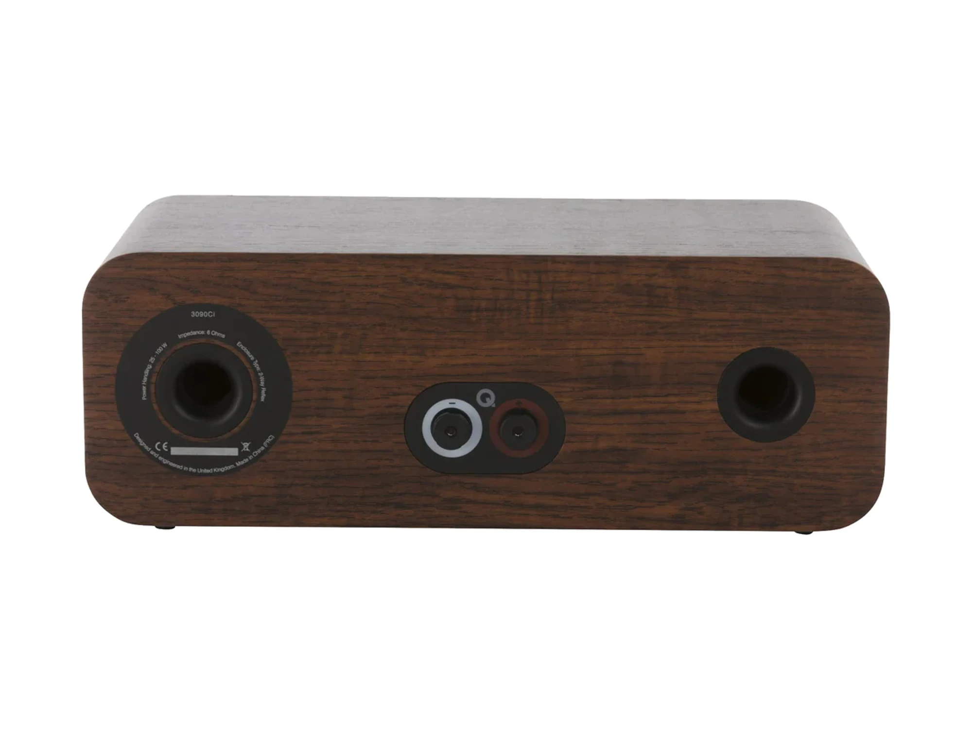 Q Acoustics 3090Ci Center luidspreker Engelse Walnoot