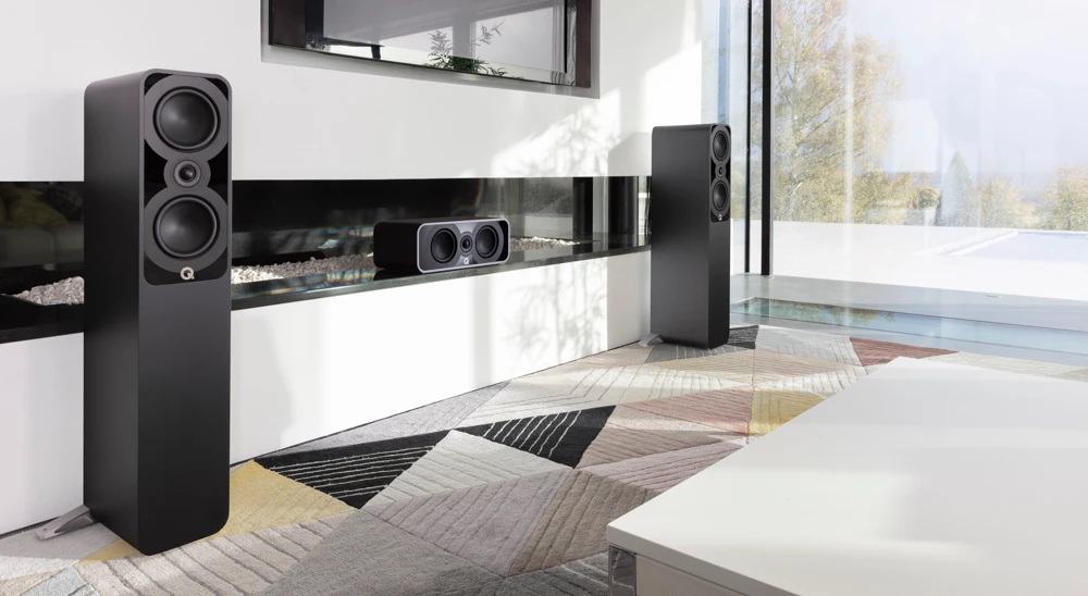 Q Acoustics 5090 Center speaker Satin Black
