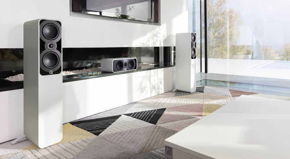 Q Acoustics 5090 Center speaker Satin White
