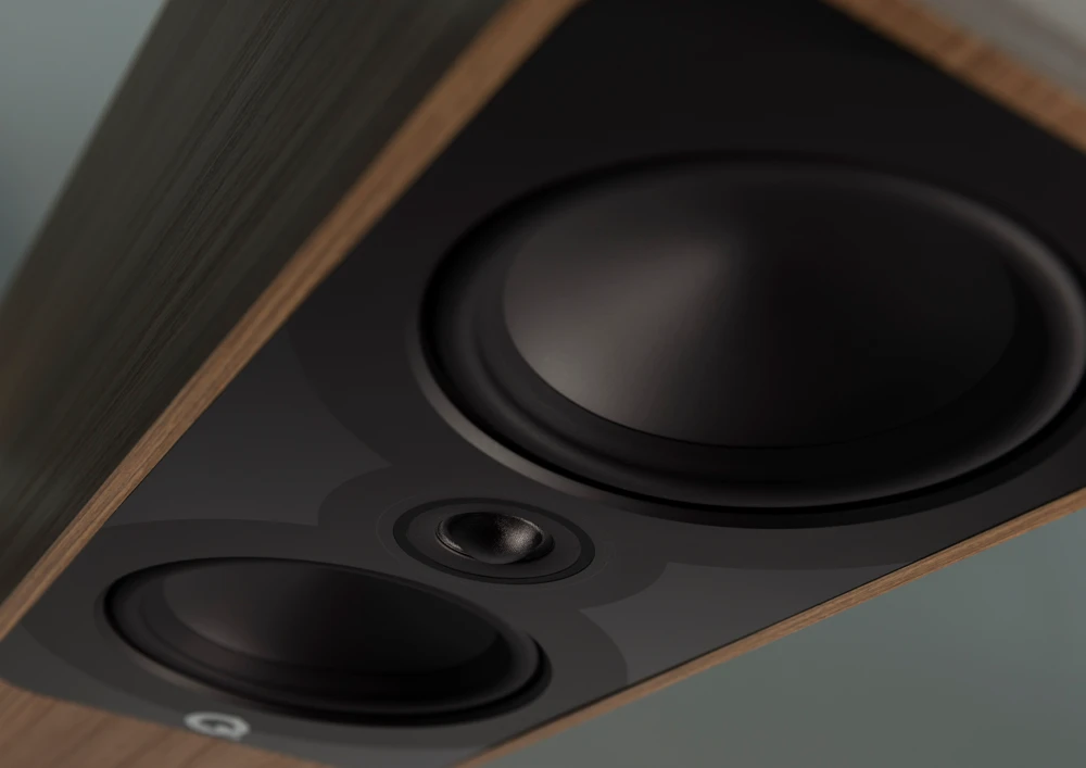 Q Acoustics 5050 Floorstanding speaker Santos Rosewood