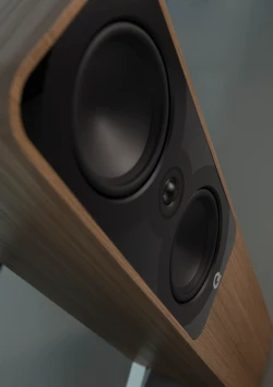 Q Acoustics 5050 Floorstanding speaker Santos Rosewood