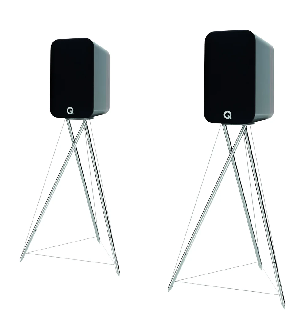 Q Acoustics Concept 300 Bookshelf speaker Black & Rosewood