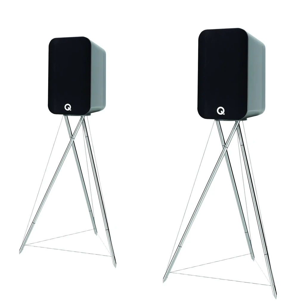 Q Acoustics Concept 300 Bookshelf speaker Silver & Ebony