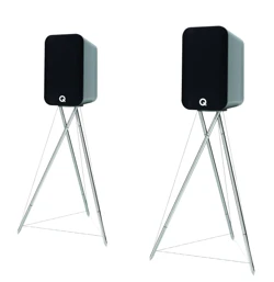 Q Acoustics Concept 300 Bookshelf speaker Silver & Ebony