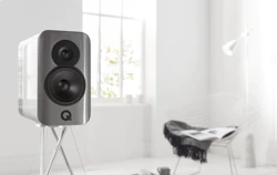 Q Acoustics Concept 300 Bookshelf speaker Silver & Ebony