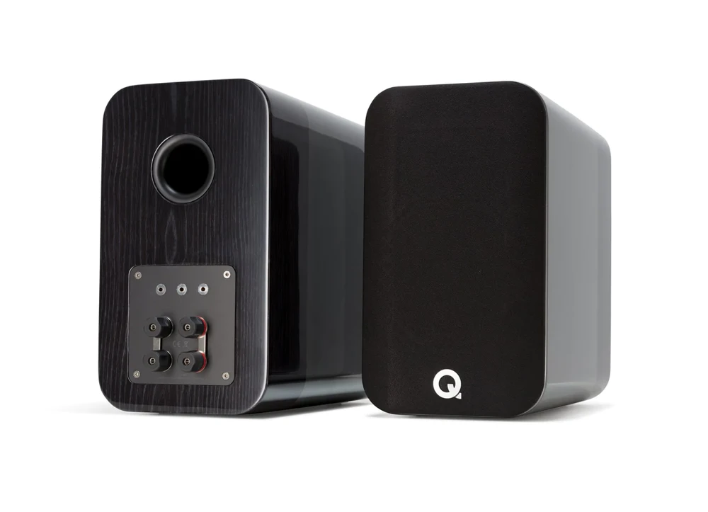 Q Acoustics Concept 300 Bookshelf speaker Silver & Ebony