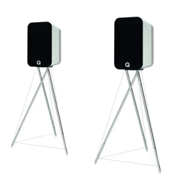 Q Acoustics Concept 300 Bookshelf speaker White & Light Oak